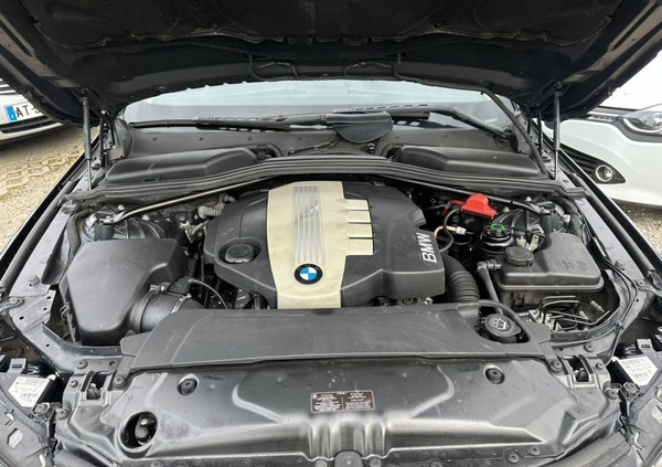BMW Seria 5 cena 26900 przebieg: 229000, rok produkcji 2007 z Wyrzysk małe 742